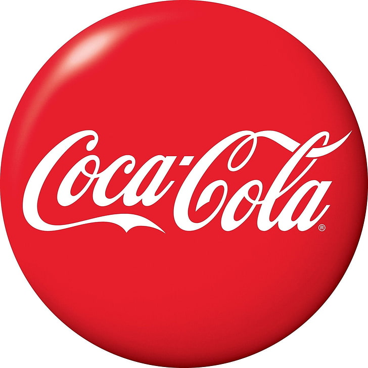 Coca-cola, Logo, empresa, Fondo de pantalla HD